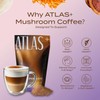 Atlas+ Latte Superblend– Instant Mushroom Coffee with Lion’s Mane, Reishi,