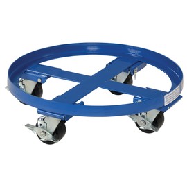 Vestil DRUM-HD Heavy Duty Drum Dolly, 2000 lbs Capacity , blue