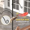 iBorn Bird Feeder Hook for Deck Railing Outside Hanging for