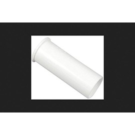 Danco 94016 Flanged Tailpiece, 1-1/2 in, 4 in L, Plastic, [Finish]<, for Use with Slip Joint Or Direct Connect Tubes, 1-1/2-Inch x 4-Inch, White