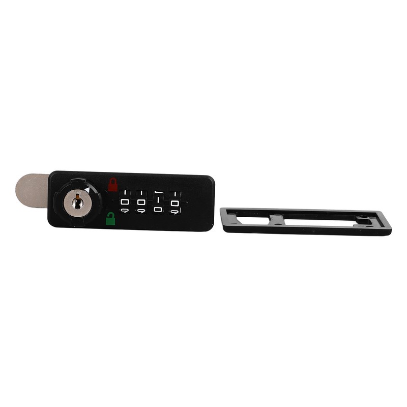 4 Digit Mechanical Dial Combination Lock Password Safety Drawer Shoe