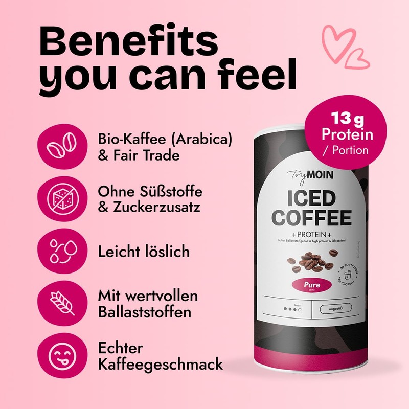 TryMOIN - Protein Coffee Powder without Added Sugar & Sweeteners