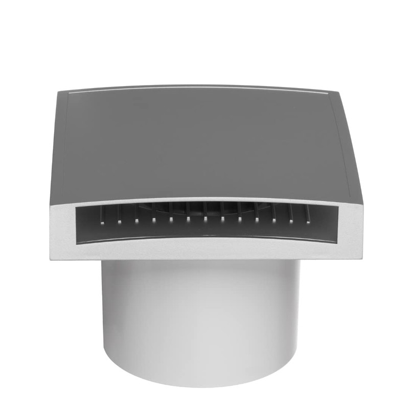 EUROPLAST Diameter 100mm Light Switch Activation Bathroom Extractor Fan -