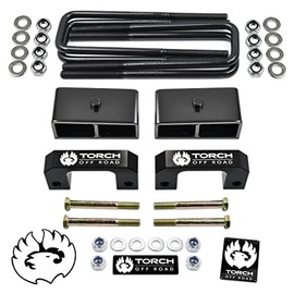 TORCH 2" Front Full Lift Kit For 2007-2022 Chevy Silverado GMC Sierra 1500 GM 2WD 4WD RWD 4x4 (2" Front 2" Rear)