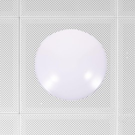 SUPVOX Flush Mount Ceiling Light Covers Plastic Mushroom Lampshade Replacement Pendant Light Covers for Chandelier 22.6cm