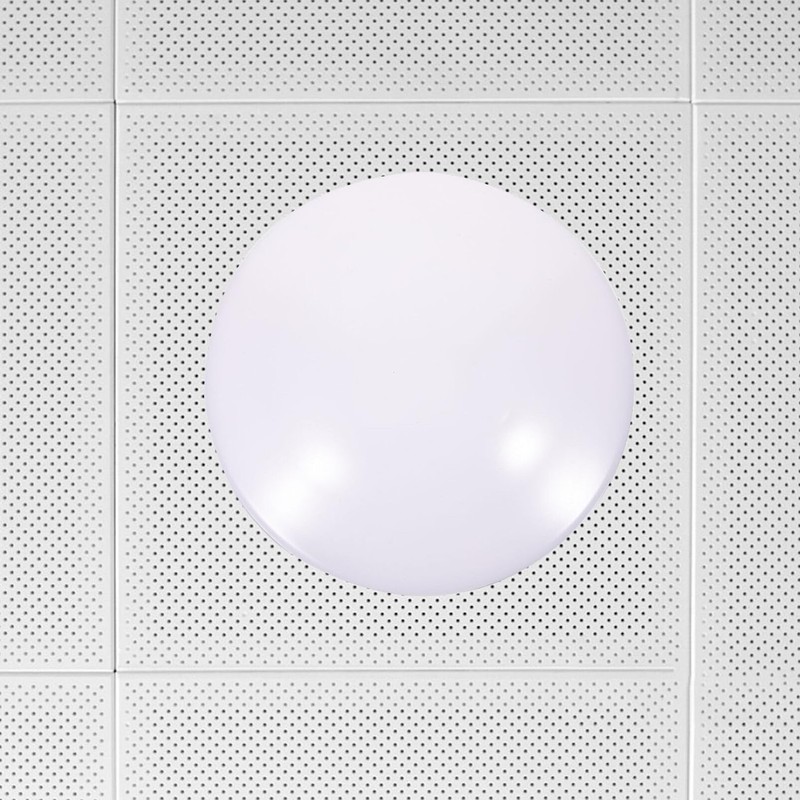 SUPVOX Flush Mount Ceiling Light Covers Plastic Mushroom Lampshade Replacement