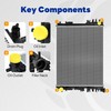 SYNTHACY Radiator Compatible with 2009-2021 Ram 1500 2011-2013 Ram 2500