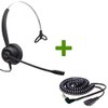 Global Teck Worldwide XS 820 Headset Direct Connect with 2.5mm