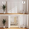 Bifold Door Hardware Kit, 48-Inch Bi-fold Closet Door Track Kit
