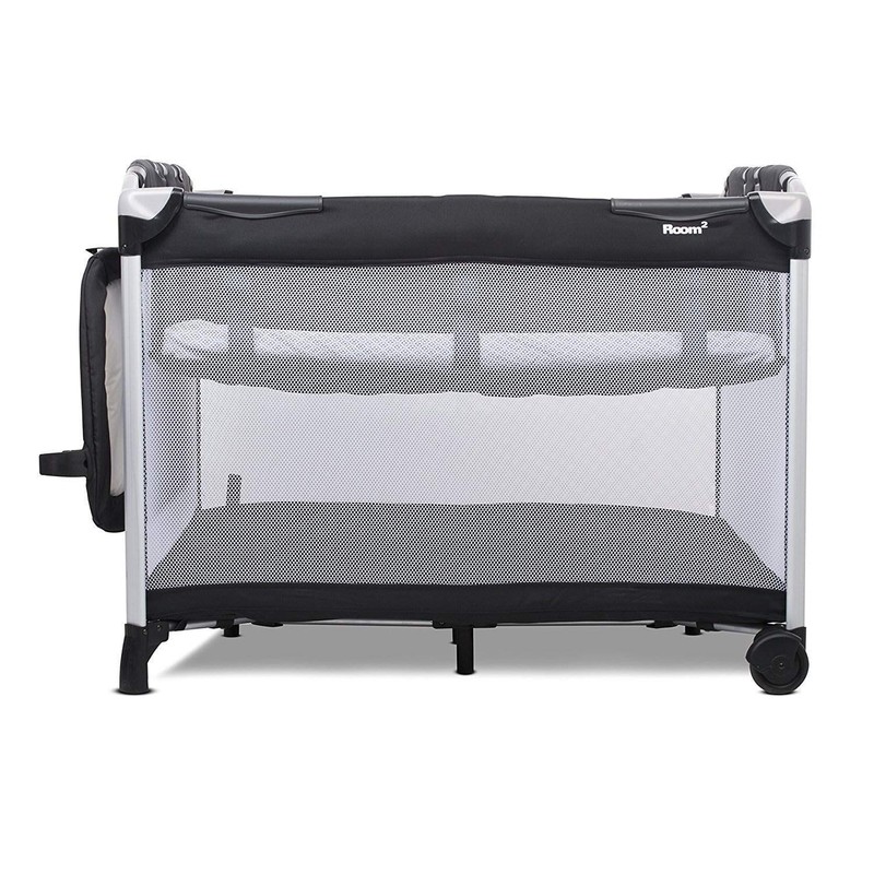 Joovy Room Twin Nursery Center with Bassinet, -Playard Sold Separately,
