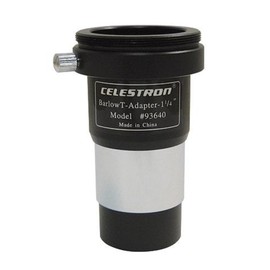 Celestron Barlow Lens T-Adaptor 1.25-Inch (31.75 mm) with Barlow and Ocular Lens Attachment
