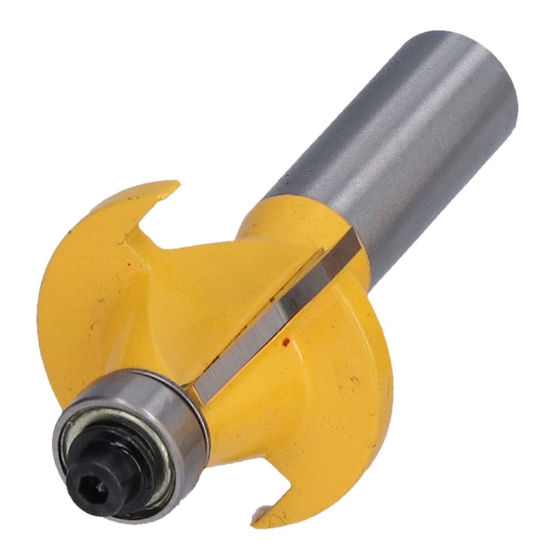 2Pcs Tongue Groove Router Bit 120° with Edge Banding Woodworking