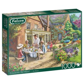 Jumbo, Falcon de luxe - Country House Retreat, Jigsaw Puzzles for Adults, 1000 piece
