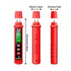 Milageto Handheld Wood Moisture Meter,Intelligent Moisture Tester Accurate, Digital Building