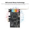 PCIE Sound Card, 6 Channel Surround Sound Computer Sound Card