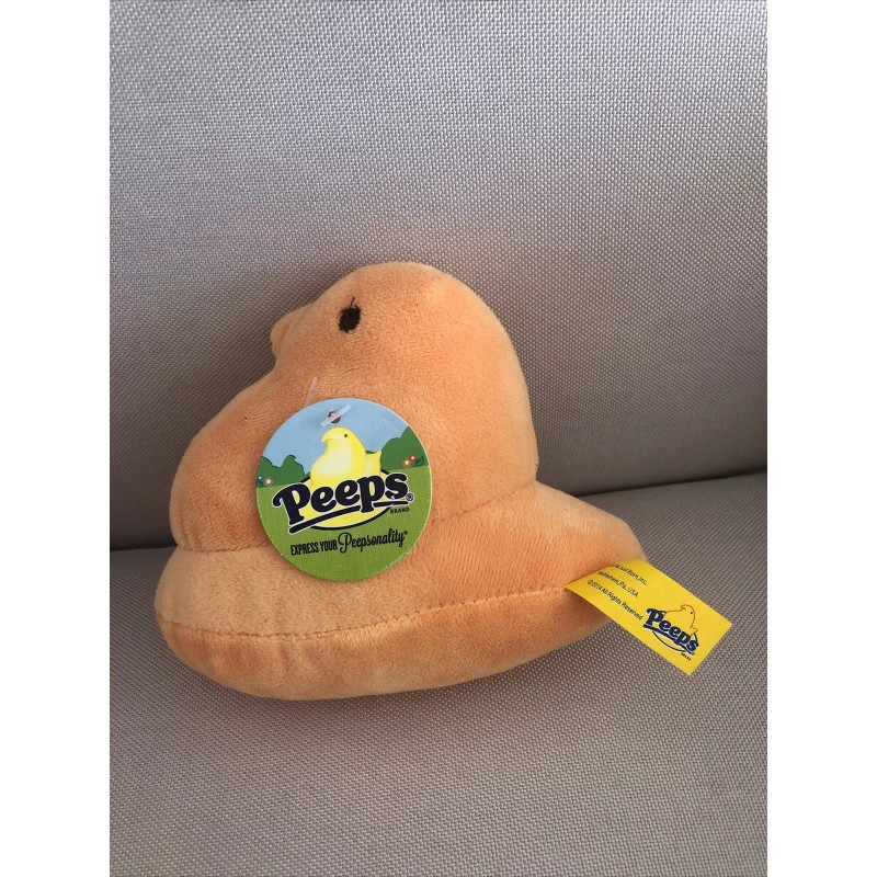 Peeps 4 Pcs Just Born Marshmallow Peeps Lunchbox, Plush Chick