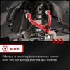 GPMMWPG 2-4" Lift Front Upper Control Arms Compatible with 1999-2006