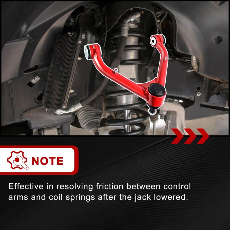 GPMMWPG 2-4" Lift Front Upper Control Arms Compatible with 1999-2006