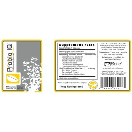 Solle Naturals, Probio IQ, Probiotics, Gut Health Enhancing, Immune Support