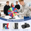 12 Inch Prize Wheel, 14 Slots Spinning Wheel for Prizes,