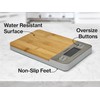 PantryPro Bamboo Platform Digital Kitchen Scale - 11 pounds Capacity