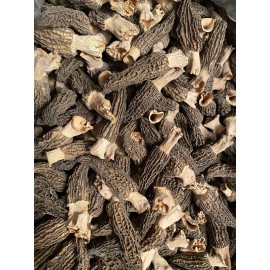 West Virginia Dehydrated Morel Mushrooms, Hand Picked And Perfectly Dried.  1 Ounce Many Sizes