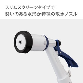 Takagi QG1175NB Rakurock Five S Hose Nozzle, Hose Reel, Gardening, Car Washing, Watering, 4 Water Type, Shower, Watering Can, Straight, Mist, Jet, Rear Lever, Takagi Connector, Hose Inner Diameter 0.5
