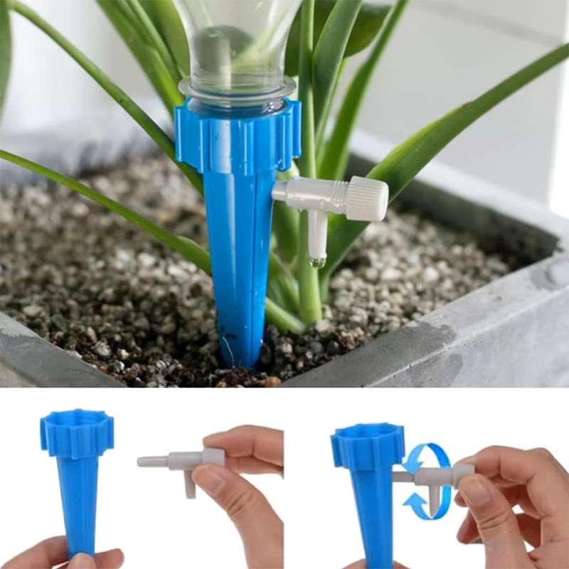 Snblzhef Adjustable Dripper Automatic Watering Kit Automatic Drip Irrigation System