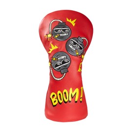 Golf Club Covers Bomb Club Covers Fairway Wood Head Covers Hybrid Club Covers Leather Mallet Putter Covers Blade Club Covers Golf Club Head Covers Suitable for Most Brands