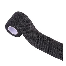 CLSSLVVBN Non-Woven Cohesive Bandage Breathable and Lightweight Skin Friendly Cloth Self Cohesive Bandage Elastic Bandages Easy, Black