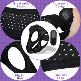 Chin Strap for Sleeping, Anti Snoring Devices, Effective Anti Snoring Chin Strap, Snoring Relief Chin Strap, Comfortable Airflow Jaw Strap for Sleep Apnea for Men or Women, Sleep Apnea Devices