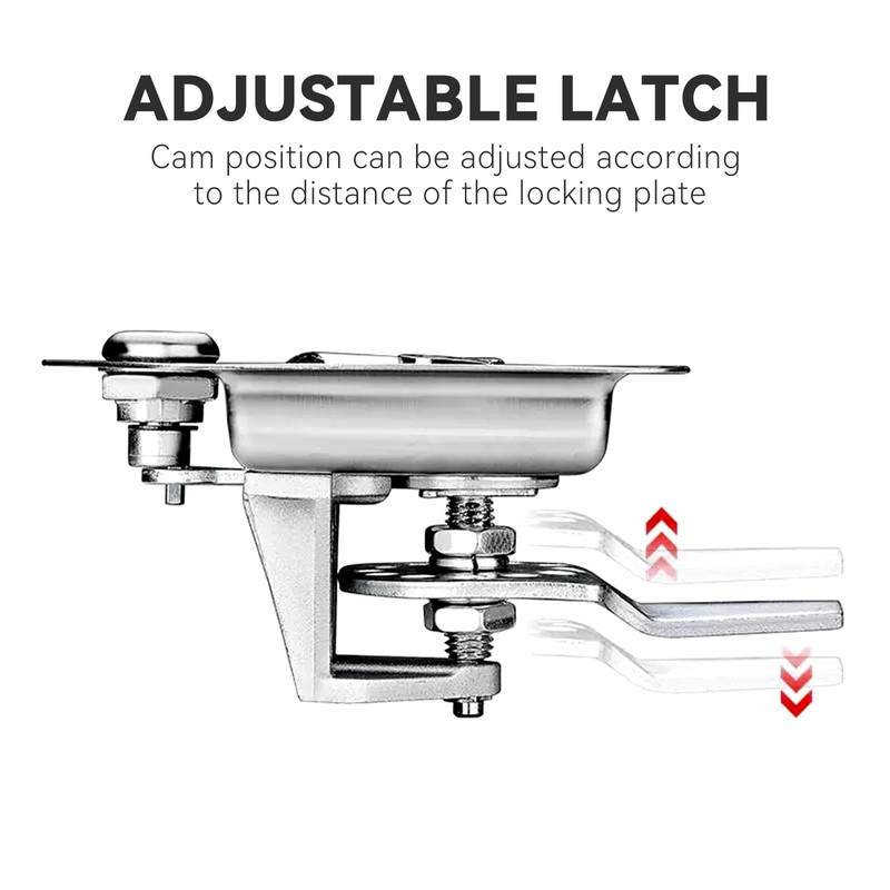 Tool Box Latch, Stainless Steel T-Handle Latches Tool Box Locks