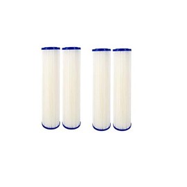 CFS Compatible for Pentek ECP1-10 Pleated Cellulose Polyester Filter Cartridges, 9-3/4" x 2-5/8", 1 Micron