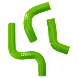 Tusk Radiator Hose Kit Green Compatible with Kawasaki KX112 2022-2024/KX85 2014-2024/KX100 2014-2021