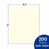 WritePads Veritas Colored Copy Paper, Cream Multi-Purpose paper,Colored Printer Paper