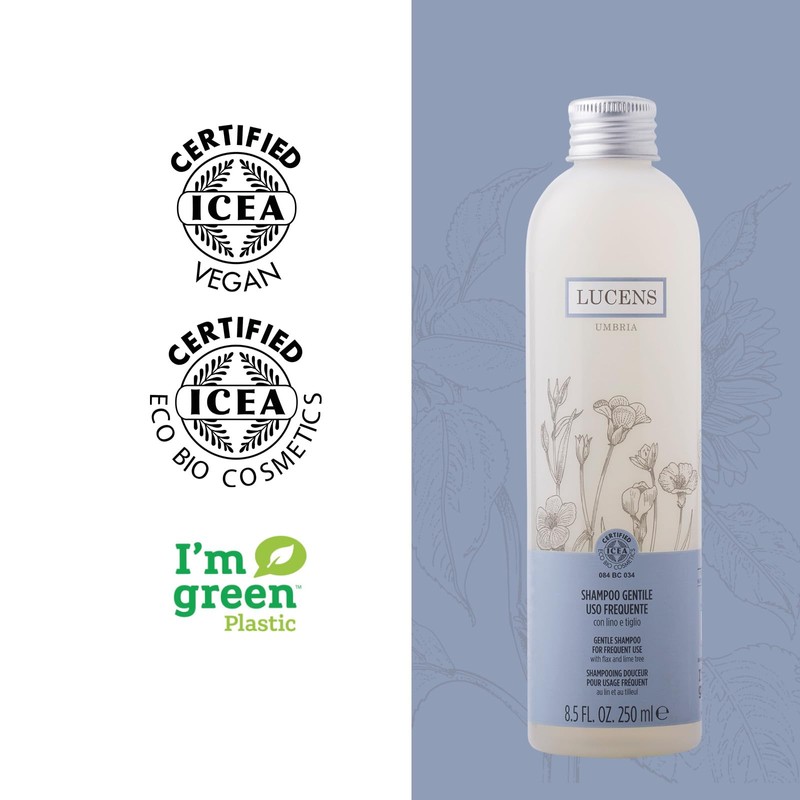 Lucens - Gentle and Gentle Shampoo Ideal for Frequent Washes