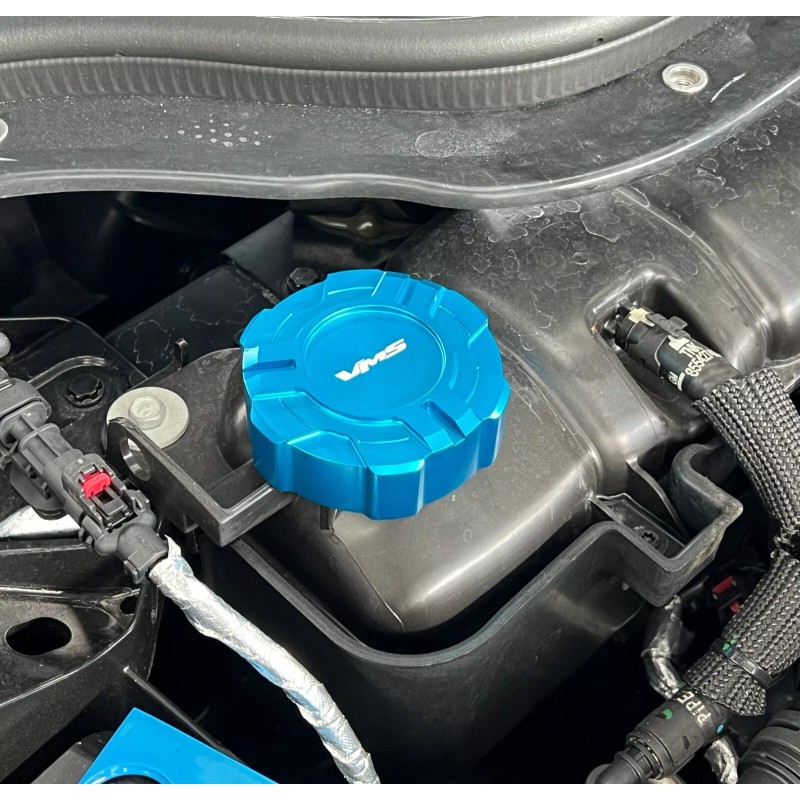 VMS BILLET COOLANT RADIATOR RESERVOIR CAP COVER FOR 20-25 CHEVY