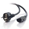 C2G 8 Foot Black European Power Cord for PC Monitor