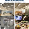 JESLED T8 4FT LED Type A+B Light Bulbs, 24W 3000LM