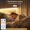 PAUTIX COB LED Strip Lights with RF Remote,UL Listed Dotless