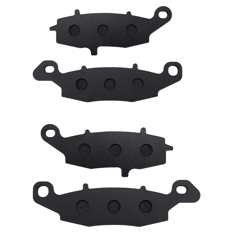 Yerbay Brake Pads Front/Rear Kit for Kawasaki VN900 Vulcan Classic