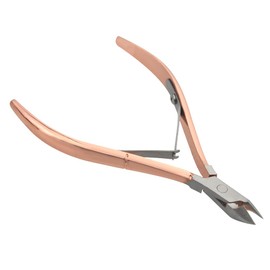 XINMEIWEN 4Pieces Cuticle Trimmer Cuticle Nipper Cuticle Remover Cuticle Cutter Stainless Steel Cuticle Cutter Clipper Nail Tools for Fingernails and Toenails (Rose)