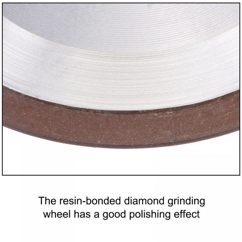 sourcing map 125mm Resin Grinding Wheel Diamond 13mm Bore 150