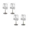 FUIALDOLG Stretch Bar Stool Covers Set of 2,White Marble Pattern