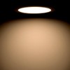 G.W.S® 15W Ultra Thin Dimmable Round Circle LED Recessed Flat