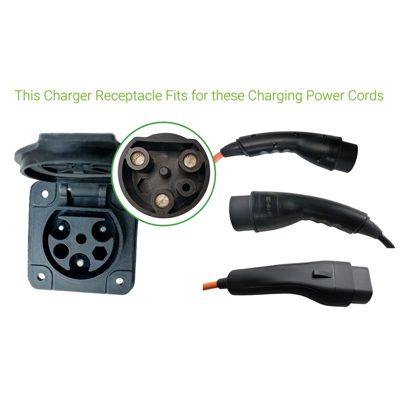 JOEEGO Charger Receptacle Fits for Evolution Golf Cart (All Models