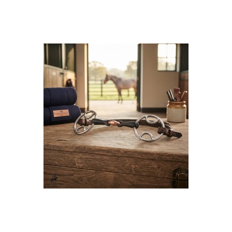 Shires Equestrian - Sweet Iron Bevel Bit - S/steel -