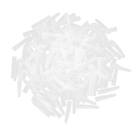 Outanaya 200pcs Non-skid Tweezers Tip Protectors Durable and Practical Covers for Tweezers Tips Home and Professional Use Replacement Caps for Elbow Clips