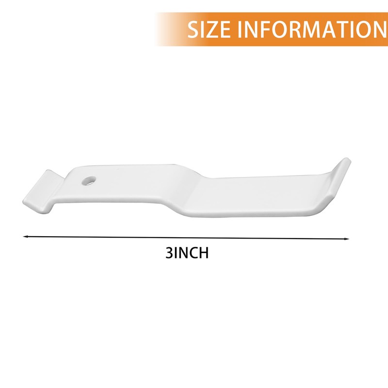 Brackets, 3 Inch Wire Shelf Corner Support Bracket Replacement for