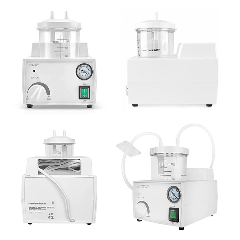 1000ml Portable Veterinary Suction Machine for Home Use 110V